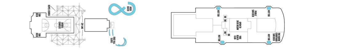 Norwegian Cruise Line Norwegian Escape Deck Plans Deck 19.png